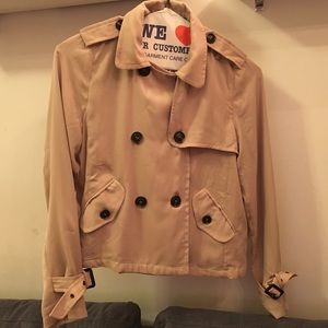 Harlowe & Graham Short Cotton Trench